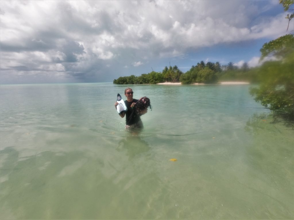 vloed Kiribati